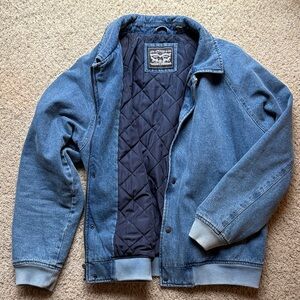 Levi Strauss & Co Puffer Denim Coat